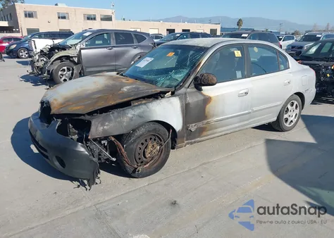 2001 Hyundai Elantra Gls z USA, uszkodzony, nr VIN KMHDN45D81U160932